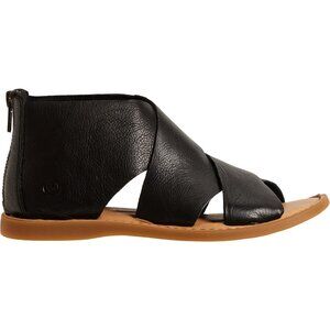 NEW Born  Imani Open-Toe Sandals - Leather For Women in black 7252s3